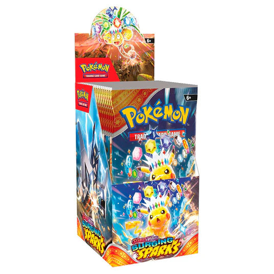 Pokemon - Scarlet & Violet - Surging Sparks - Half Booster Box (18 Boo The Cards Hub Pokemon - Scarlet & Violet - Surging Sparks - Half Booster Box (18 Boo The Cards Hub