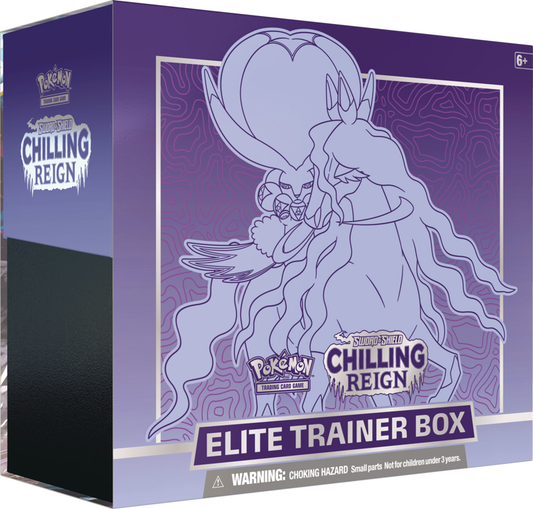 Pokemon Sword and Shield Chilling Reign: Elite Trainer Box