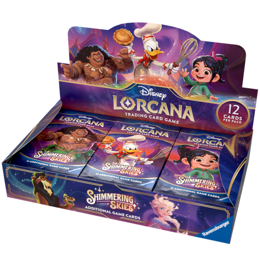 Disney Lorcana Shimmering Skies Booster Display (24 Packs)