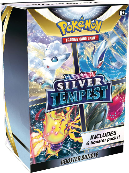 Pokémon TCG: Sword & Shield - Silver Tempest Booster Bundle (6 Packs)