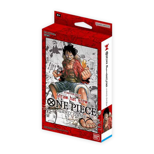 ONE PIECE CARD GAME: STARTER DECK – STRAW HAT CREW (ST-01) ENGLISH