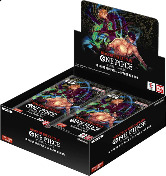 ONE PIECE CARD GAME - OP06: WINGS OF THE CAPTAIN BOOSTER DISPLAY BOX X12 (SEALED CASE)