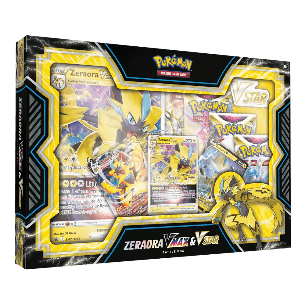 Pokemon TCG: Zeraora VMAX & VSTAR Battle Box